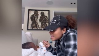 New mother Fleur East shares message to struggling parents after ‘whirlwind’ month