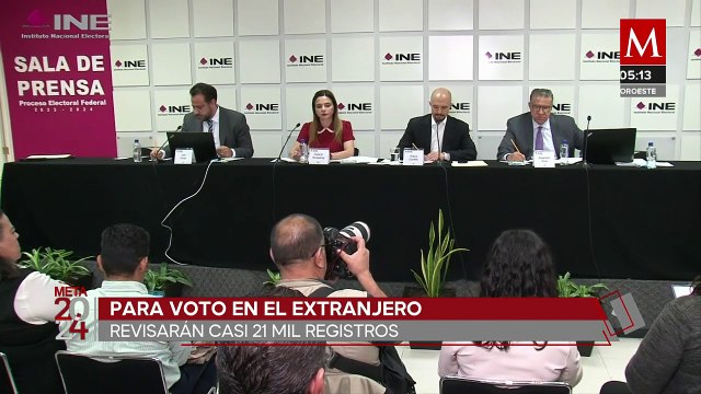 INE revisará 21 mil registros de voto en el extranjero para evitar usurpaciones