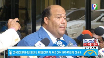 Consideran que EE.UU. presiona al país con informe de DD.HH. | El Despertador SIN