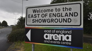 Initial layout for East of England Showground