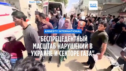 Amnesty International бьёт тревогу о "беспрецедентного масштаба нарушениях в Украине и Газе"