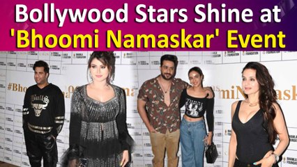 Bollywood stars arrived in Glam Avatars at 'Bhoomi Namaskar' Event