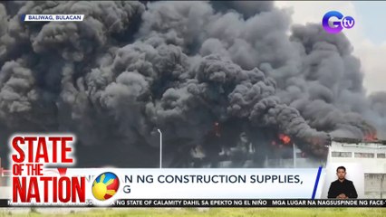 Tindahan ng construction supplies, nasunog | SONA