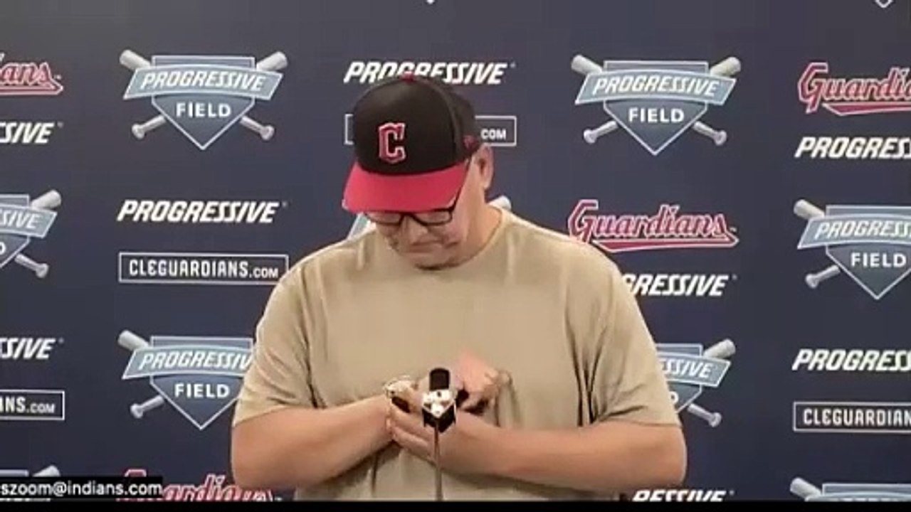 Terry Francona Postgame May 22, 2022 - Video Dailymotion