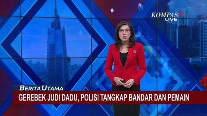 Detik-Detik Polisi Gerebek Lokasi Judi Dadu, Bandar dan 4 Pemain Berhasil Ditangkap