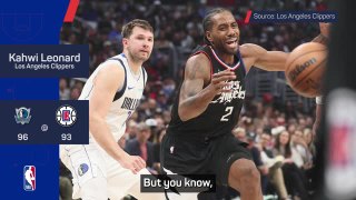 Leonard calls on Clippers to be better 'as a unit'