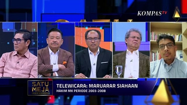 Ada Pelanggaran Etik Pada Pemilu, Todung: Ada Kategori Hakim yang Sangat Minimalis | SATU MEJA