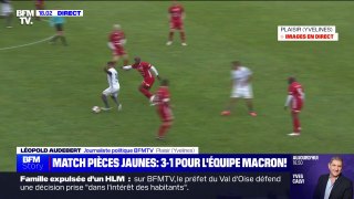 Emmanuel Macron/Variétés Club de France: 3-1 pour l'équipe du président de la République