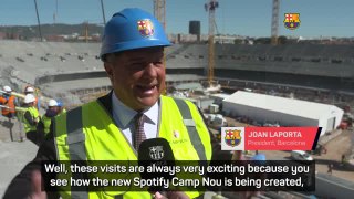 Camp Nou will be 'the most beautiful stadium in the world' - Laporta