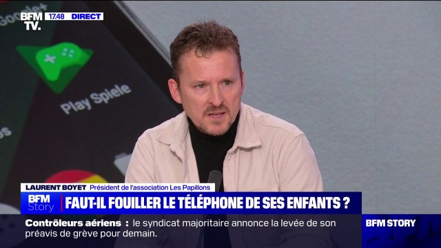 L'autorité, ce n'est pas l'intrusion : Laurent Boyet (Les Papillons) réagit aux propos de Sabrina Agresi-Roubache, affirmant que les parents ont le droit de fouiller dans le téléphone de leurs enfants