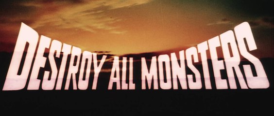 Destroy All Monsters - English Export Version Visuals