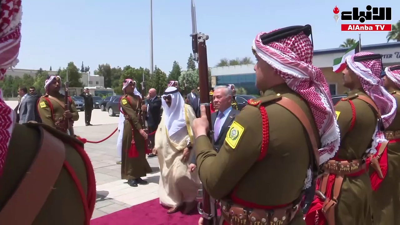 صاحب السمو الأمير الشيخ مشعل الأحمد غادر العاصمة عمّان بالمملكة الأردنية الهاشمية الشقيقة بعد زيارة دولة