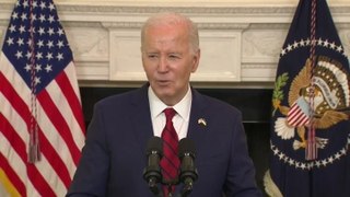Biden ignores questions from reporters on TikTok ban and university protests
