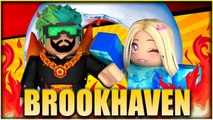 ATEŞ VS SU SAKLAMBAÇ | ROBLOX BROOKHAVEN SAKLAMBAÇ | HAN KANAL KÜBRA NİSA