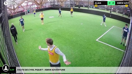 Faute de Cyril Piquet - KBRW ADVENTURE