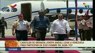 Foreign Minister of Grenada arrives in Venezuela
