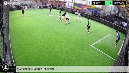 Faute de Jean LOUBET - FC INITIAL