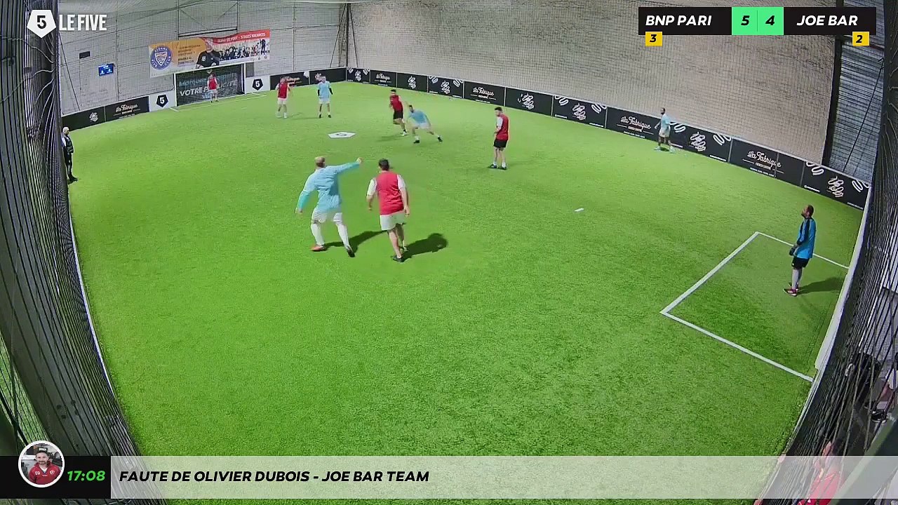 Faute de OLIVIER DUBOIS - JOE BAR TEAM