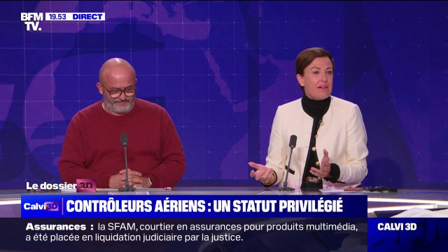 Grève des contrôleurs aériens: On n'a pas la même définition des privilégiés , argumente Benjamin Amar (CGT-Val-de-Marne)