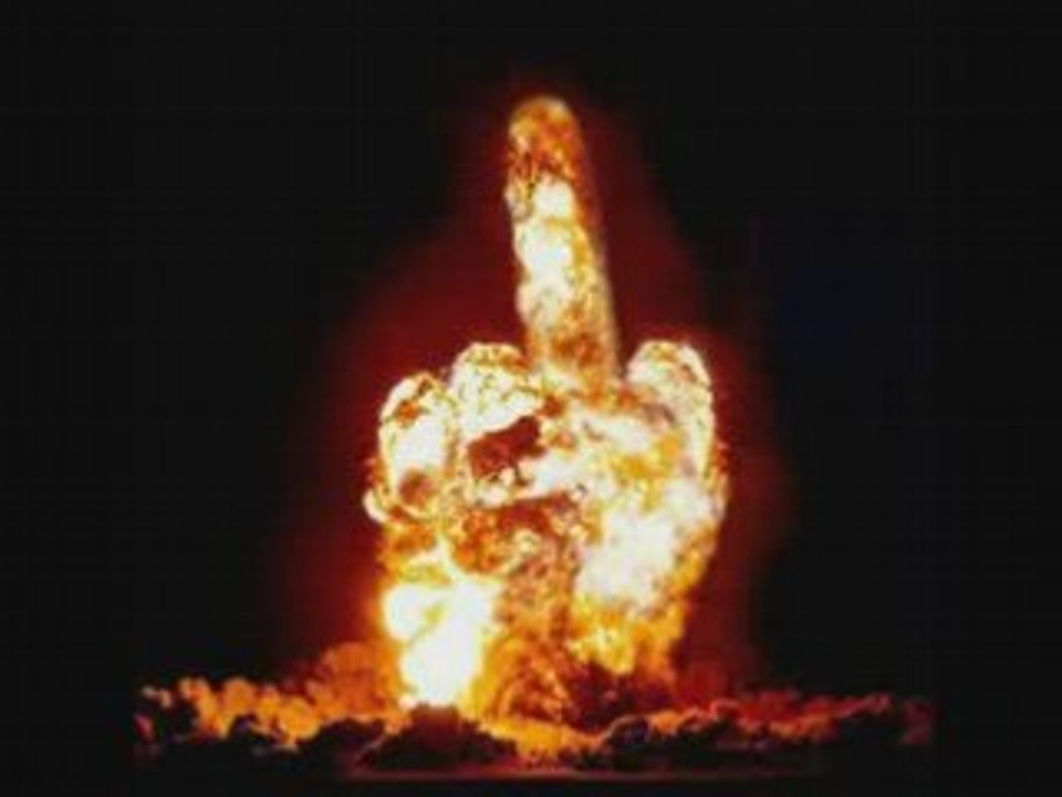 The Origin of the Middle Finger