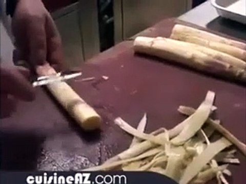 Recette de chef : Poêlée d'asperge aux morilles de la région