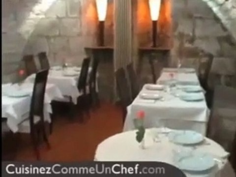 Recette de chef : filet de saint pierre aux girolles et sa sauce périgourdine