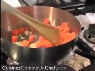 Recette de chef : Emulsion de carottes à la fleur d'oranger