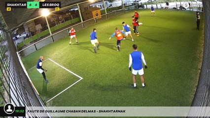 Faute de Guillaume CHABAN DELMAS - SHAKHTARNAK