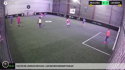 Faute de Jordan ORVAIN - Les Biches Indomptables