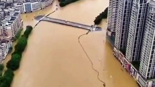 Les inondations impressionnantes en Chine