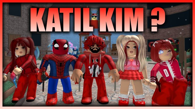 ❤️ TEK RENK KATİL KİM KIRMIZI | ROBLOX MURDER MYSTERY 2 ONE COLOR CHALLENGE | HAN KANAL KÜBRA NİSA