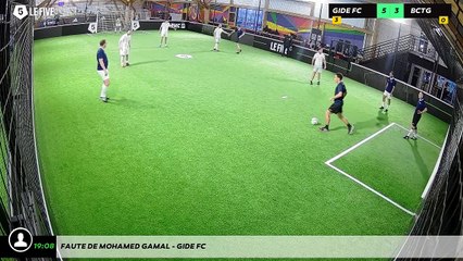 Faute de Mohamed GAMAL - GIDE FC