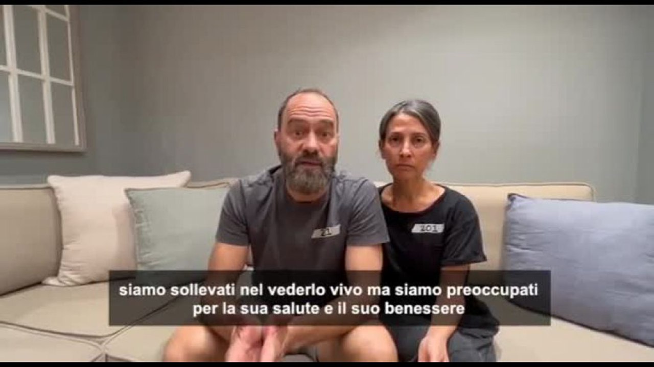 I genitori dell'ostaggio Hersh Goldberg-Polin: firmate cessate-il-fuoco