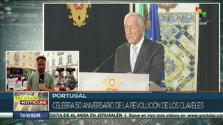 Portugal celebra el 50 aniversario de la revolución de los claveles