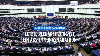 Die letzten Abstimmungen des EU-Parlaments werden größtenteils abgeschwächt