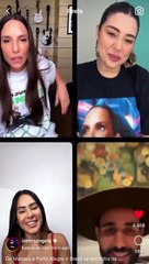 Ex BBB Matheus invade live onde Ivete Sangalo entrevistava Isabelle e se declara para a ex-sister