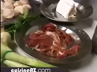 Recette de chef : Noix de St Jacques rôties et crème de chaource