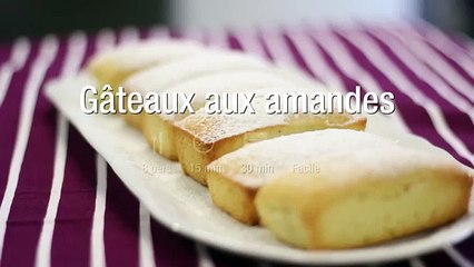 Recette de gâteaux aux amandes