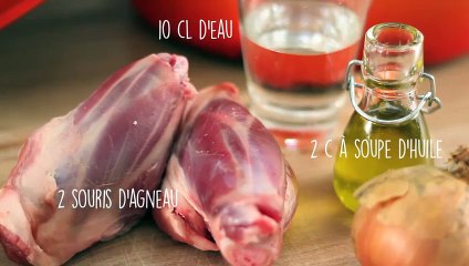 Souris d'agneau caramélisée