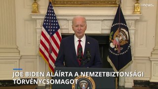 Biden: „Azonnal indulnak szállítmányok Ukrajnába”