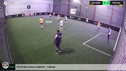 Faute de Lucas Llorente - THELEM