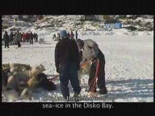 Global warming dogsled expedition