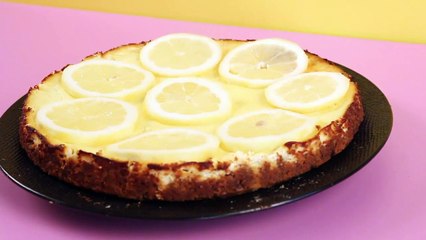 Cheesecake spéculoos-citron au fromage blanc