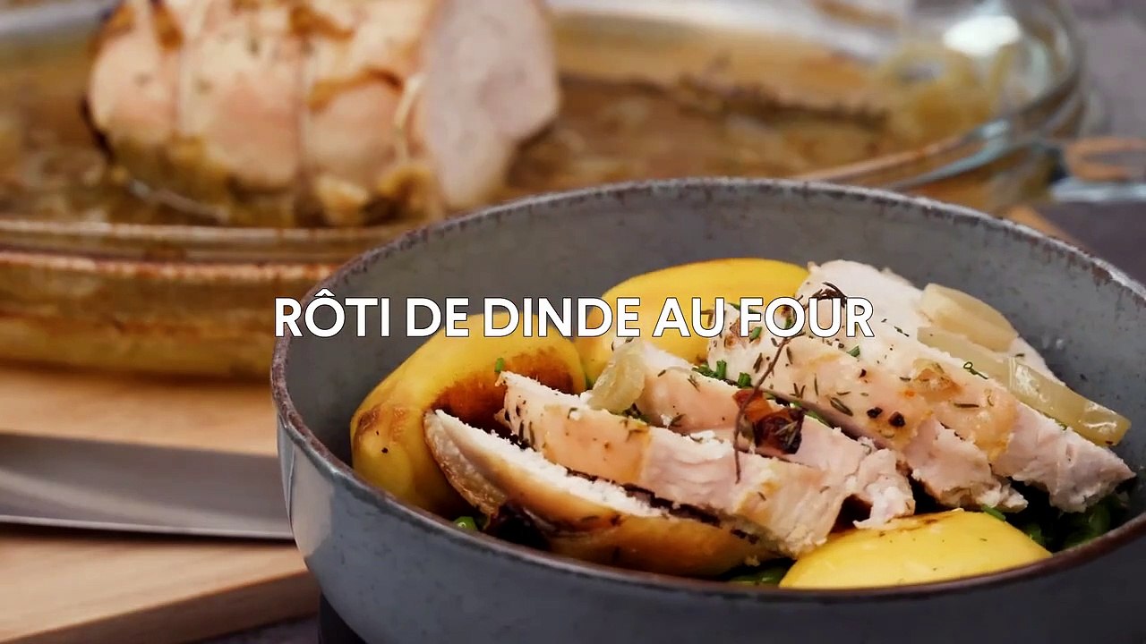 Ro^ti de dinde au four