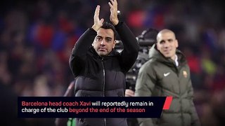 Breaking News - Xavi to remain at Barcelona