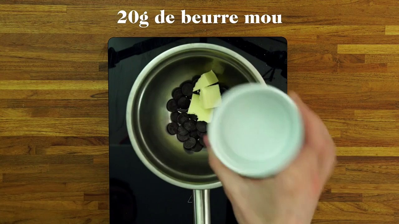 glacage au chocolat