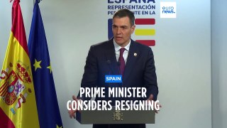 Spanish PM considers resigning amid wife corruption allegations
