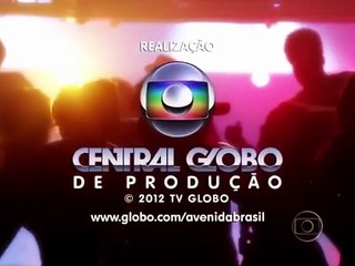 Encerramento Avenida Brasil e Início A Grande Família (09/08/2012) (SIMULAÇÃO)