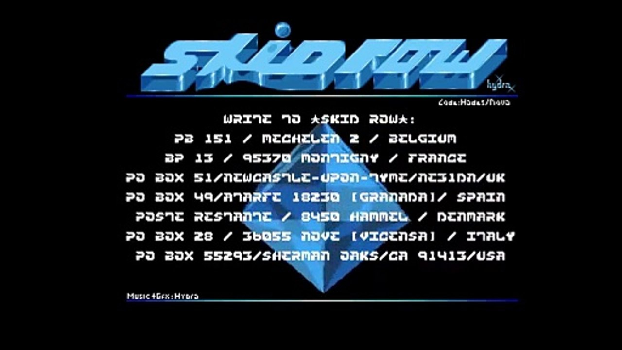Amiga Cracktro - Bubble Dizzy by Skid Row