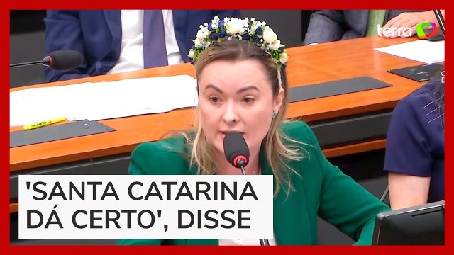 Deputada compara SC ao Maranhão e diz: 'Mais gente com carteira assinada do que no Bolsa Família'